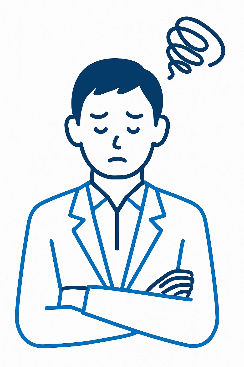 悩むエージェント